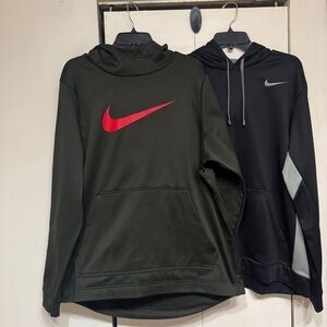 Lot of 2 Nike Mens XL Hoodies Therma Fit And Dri-fit (read )